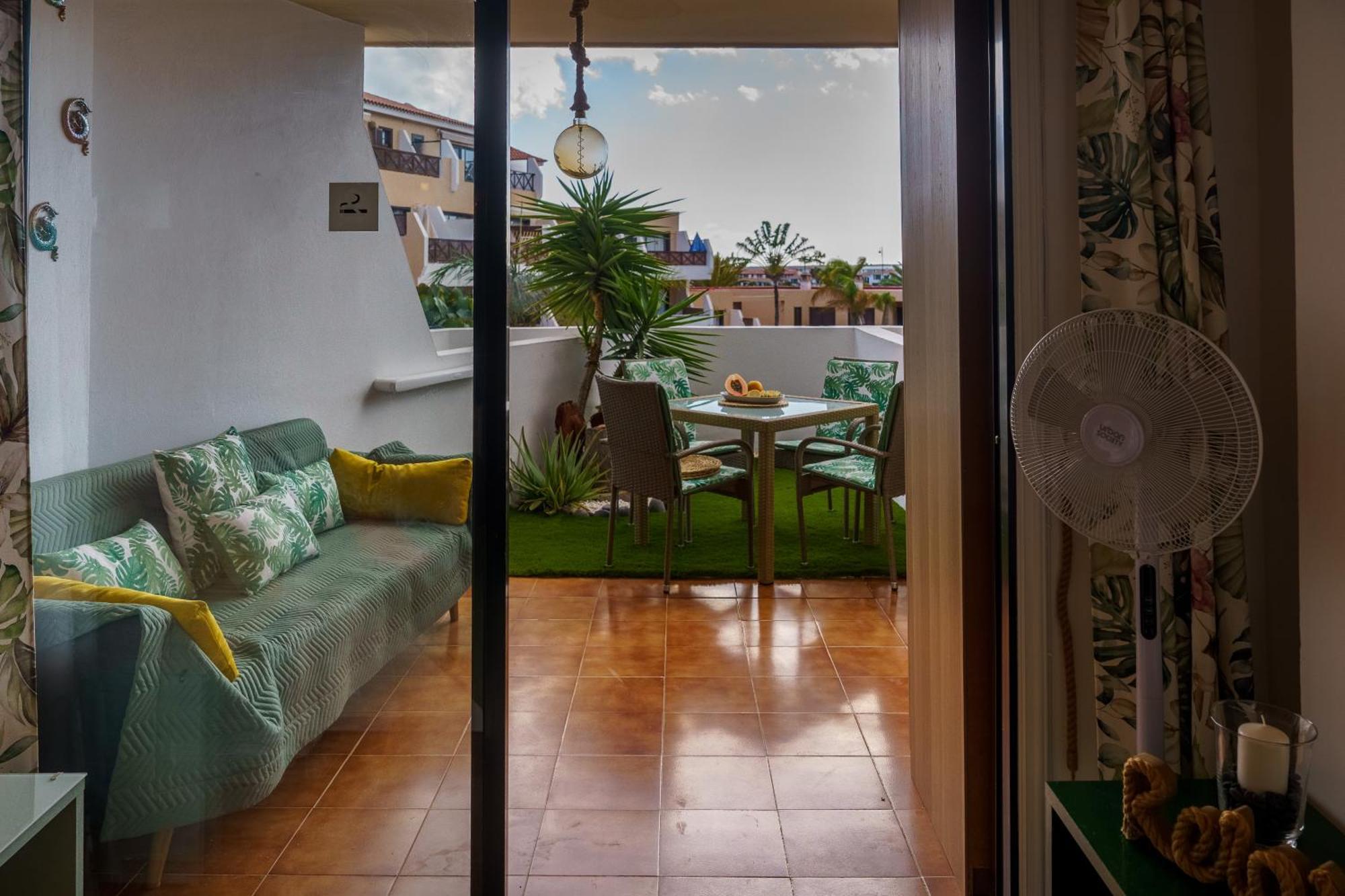 Forest Flat - Big Heated Pool, Terrace, Tv Channels, Golf Courses San Miguel de Abona Esterno foto